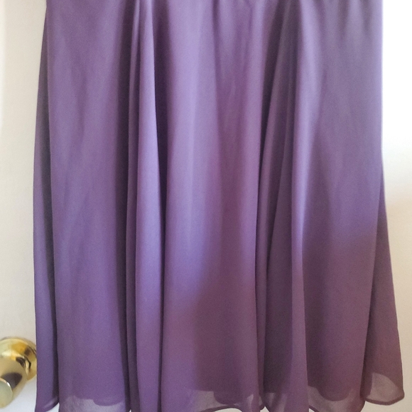 Lulus Women's Evermore Skater Dress Plum Purple Size S Special Occasion cocktail - Picture 4 of 15